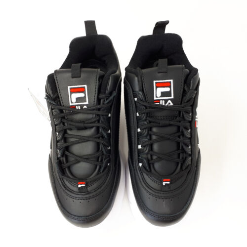 NEU FILA Disruptor II 2 Keilabsatz Damen Plateauschuh Sneaker klobig Retro schwarz US - Bild 8 von 11
