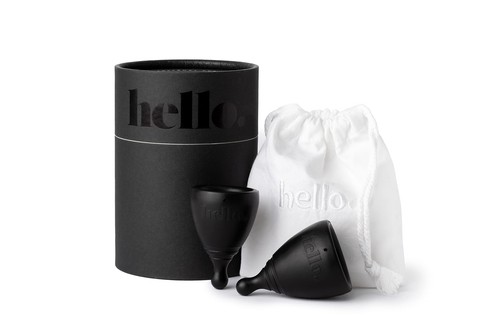 The Hello Cup Copas Menstruales Doble Caja, Libre de BPA, Reutilizable, Hipoalergénicas, - Imagen 1 de 9