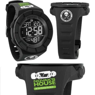 NEW Art Society x Rockwell NOVAKS HOUSE COLISEUM FIT Wrist Watch BLACK LIMITED