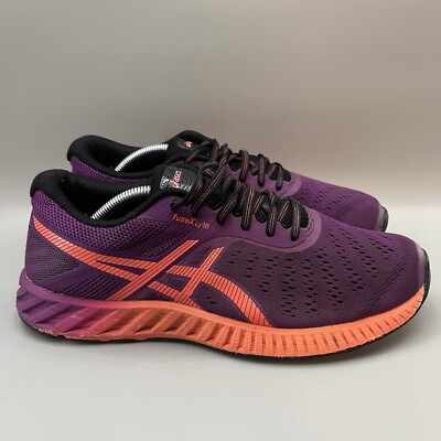 Asics Fuzex Lyte Women's Size Shoes Purple Orange Low Top Athletic  Sneakers - Main Image