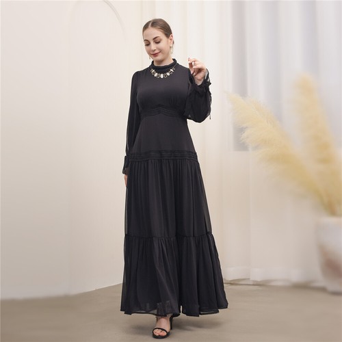 Muslim Abaya Women Long Maxi Dress Kaftan Robes Caftan Party Gown Arab - Picture 61 of 65