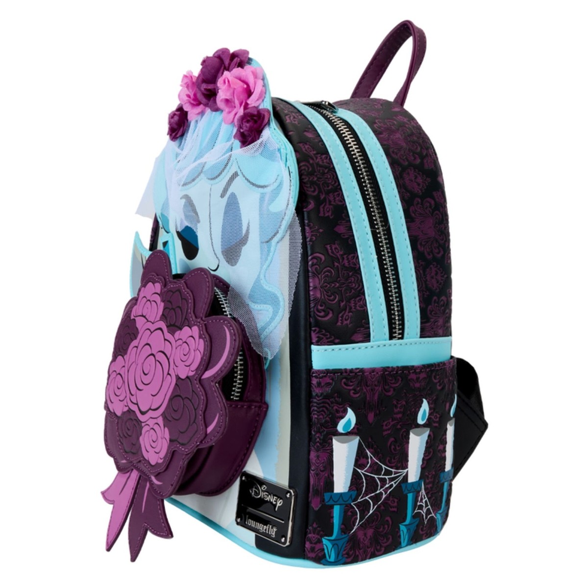 Mini Sac à Dos Loungefly Haunted Mansion - Veuve Noire, Neuf Avec étiquettes