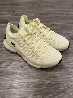 Reebok Mens Undersounds Atlanta Zig Kinetica Shoes size 9.5 FW7911 lemon
