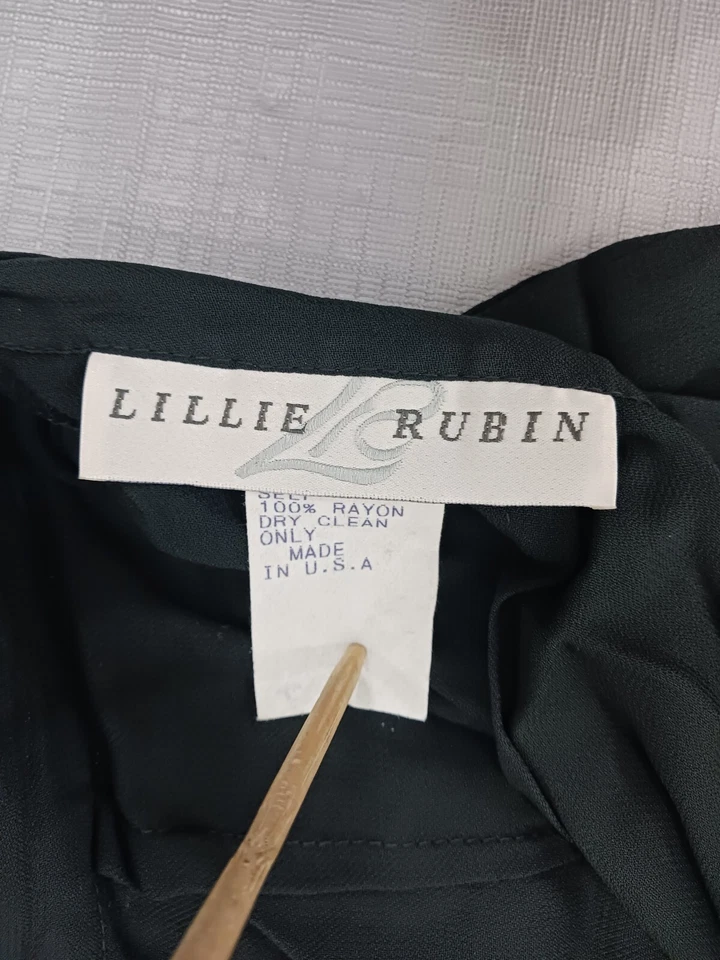 Pantalones de cóctel de fiesta Lillie Rubin Foto 4 de 4