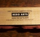 JAMAICAN FORGET ME NOT Rubber Stamp Hero Arts UNUSED 3" x 4" — photo 4