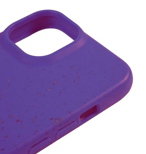 Biodegradable phone case for iPhone 15 Pro Max Plus 14 13 12 11 Eco purple green - Picture 17 of 21
