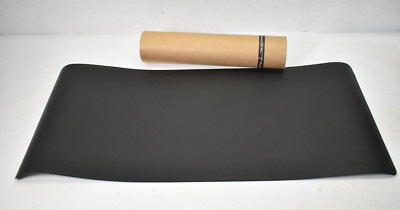 HumanCentric Black Leather Desk Mat Pad Premium Ultra Thin 401-1032-M-B