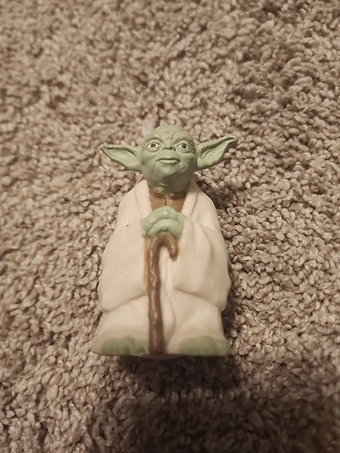 Star Wars Yoda 3 Inch Plastic Figure From 1996 Applause Lucasfilm Vintage