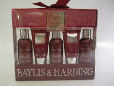 Baylis  Harding MIDNIGHT FIG  POMEGRANATE Bath  Body Gift Set 5-Piece NEW