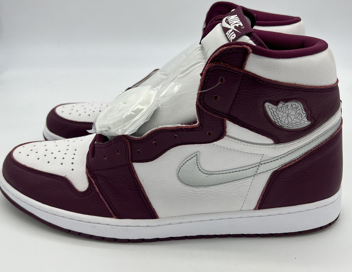 Buy Size 18 - Jordan 1 Retro High OG Bordeaux online | eBay