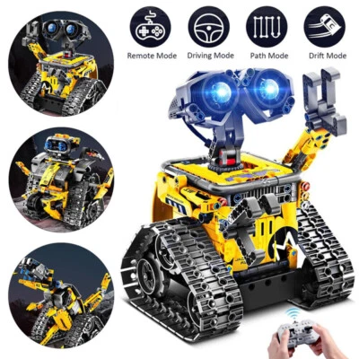 MARKENLOS 3 in 1 Roboter Kinder Technik Ferngesteuert Bauspielzeug - App & Fernsteuerung