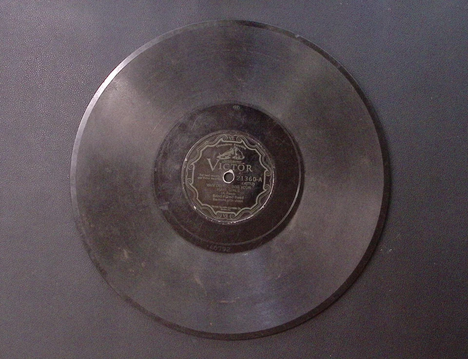 BLIND ALFRED REED WHY DO YOU BOB YOUR HAIR GIRLS/ALWAYS LIFT HIM 78 RPM 183-30 - Image 2 of 3