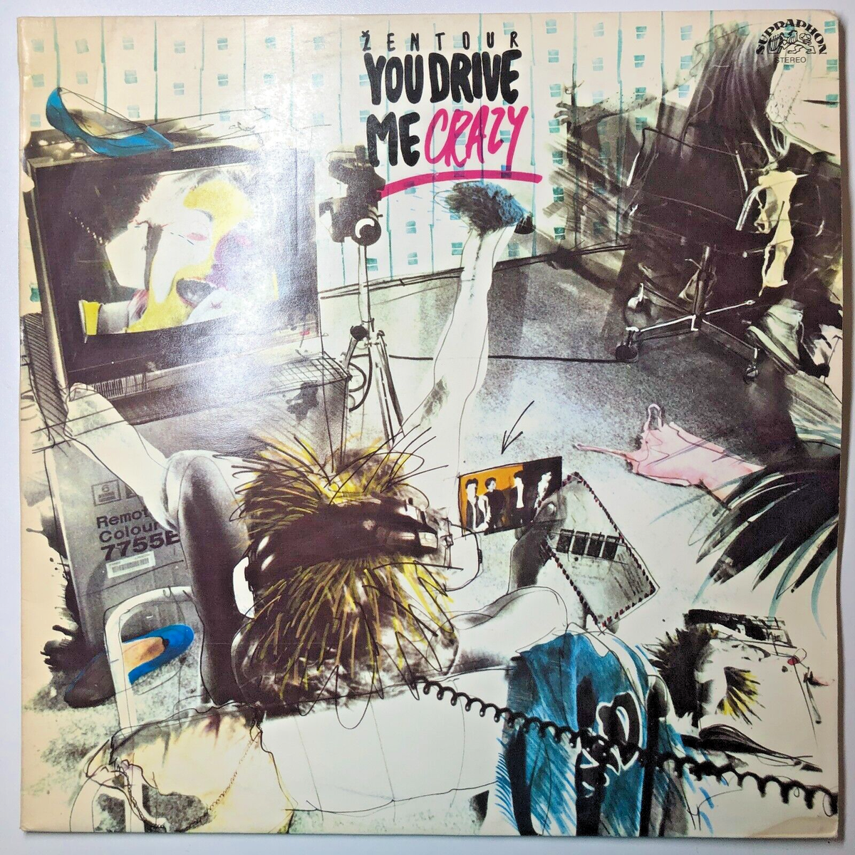 洋楽 gangrene you disgust me clear vinyl 2lp Žentour – You Drive Me Crazy. New Wave, Pop Rock LP | eBay