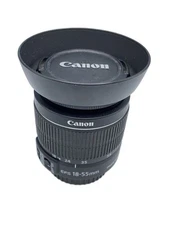 CANON lens EF-S18-55mm F3.5-5.6 IS II Used