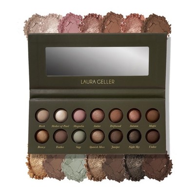 The Delectables Earthy Essentials Baked Eyeshadow Palette | 14 Pigmented Eyes...