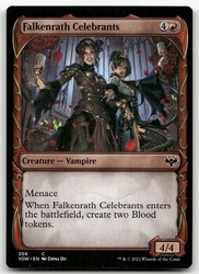 Falkenrath Celebrants (Showcase) - Innistrad: Crimson Vow