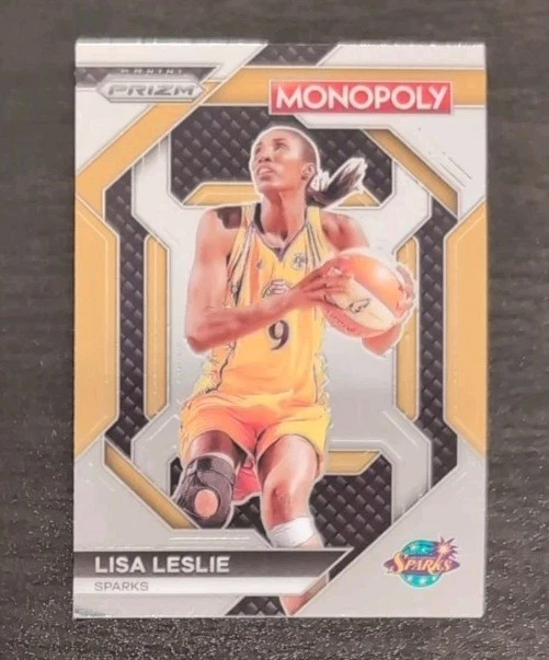 Lisa Leslie #WNBA13 2024 Prizm WNBA Monopoly Los Angeles Sparks Base Card - Image 3 of 3