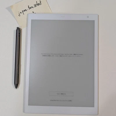 Fujitsu FMV-DPP04 QUADERNO Digital Paper Tablet White A5 size 10.3