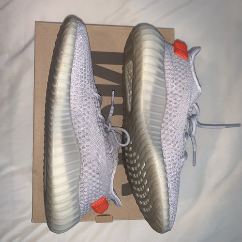 Adidas Yeezy Boost 350 V2 Low Tail light Red Gray FX9017 Sneakers Shoes. - Picture 8 of 11