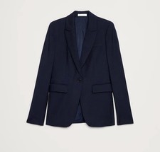 Banana Republic Slim Italian Wool Blazer Sz 4
