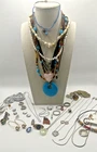 Huge Jewelry Lot Sterling Silver 925 Necklace Earring Ring Pendant Coin TLC Vtg