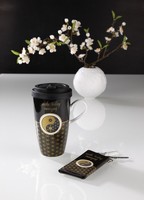 Goebel Lotus SchlüSselmäPpchen Yin Yang Schwarz
