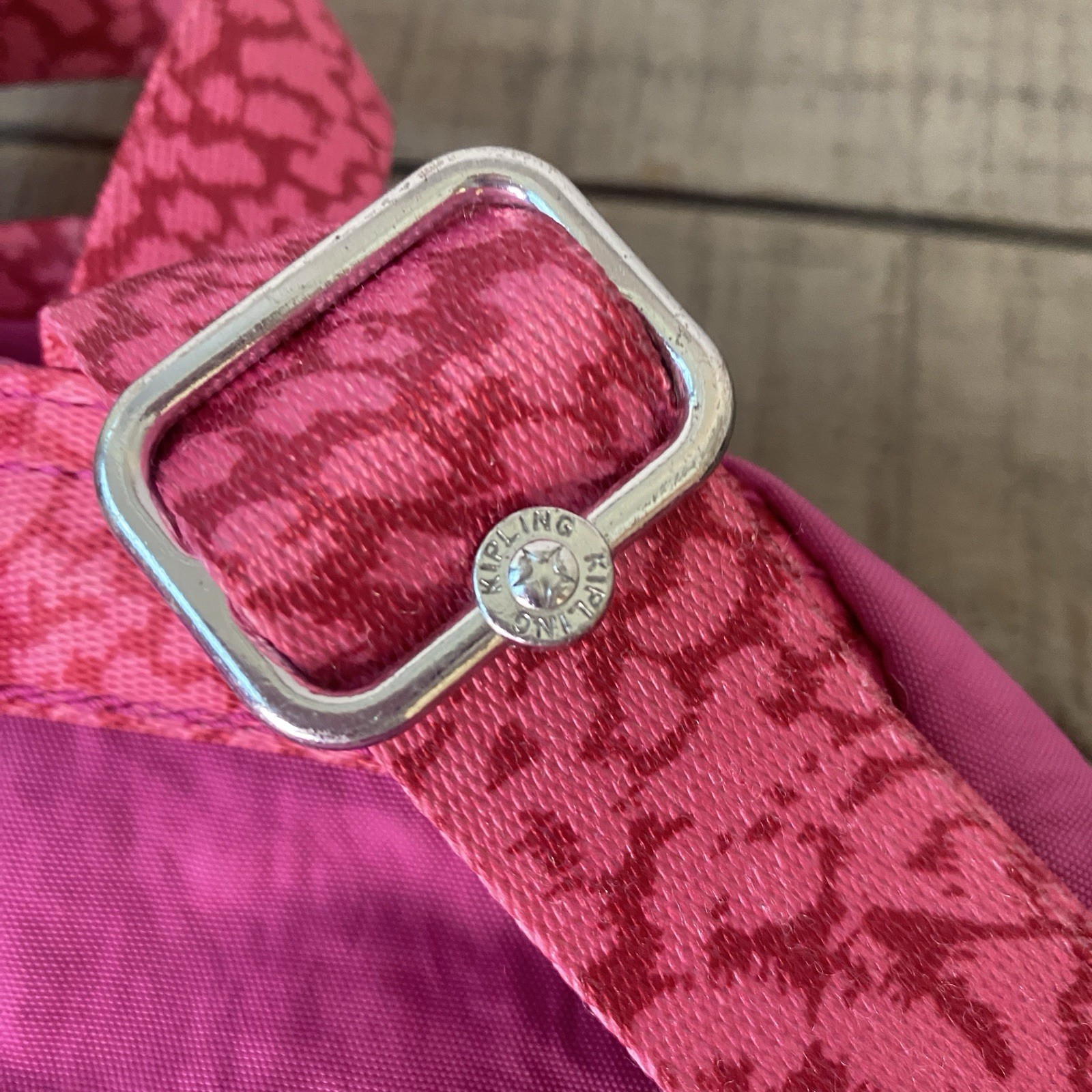 Kipling Queenie Small Backpack Powerful Pink with… - image 20