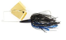 Nichols Lures RB86G-38 Reflex Buzzbait Black & Blue 24K Gold 3/8 oz