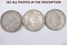 NobleSpirit (TM) Excellent 3x 1921 Morgan Silver Dollar P D S Up to BU