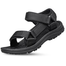 Boys Girls Sandals Adjustable Double Strap Open-Toe Athletic Lightweight