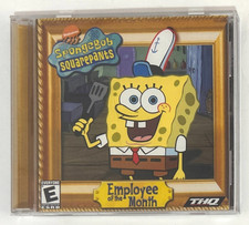 Spongebob Square pants Employee of the Month CD-ROM Windows THQ 2002
