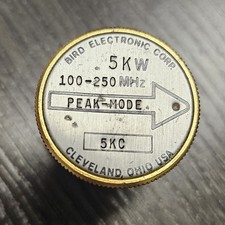Wattmeter Element Slug 5000W 5KW 100-250 MHz Bird 43 5KC