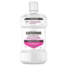 Listerine Clinical Solutions Sensitive Teeth 16.9 Fl Oz Pack of 1 , White