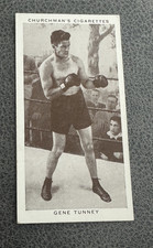 1938 Churchman Boxing Personalities #35 Gene Tunney.  (a)