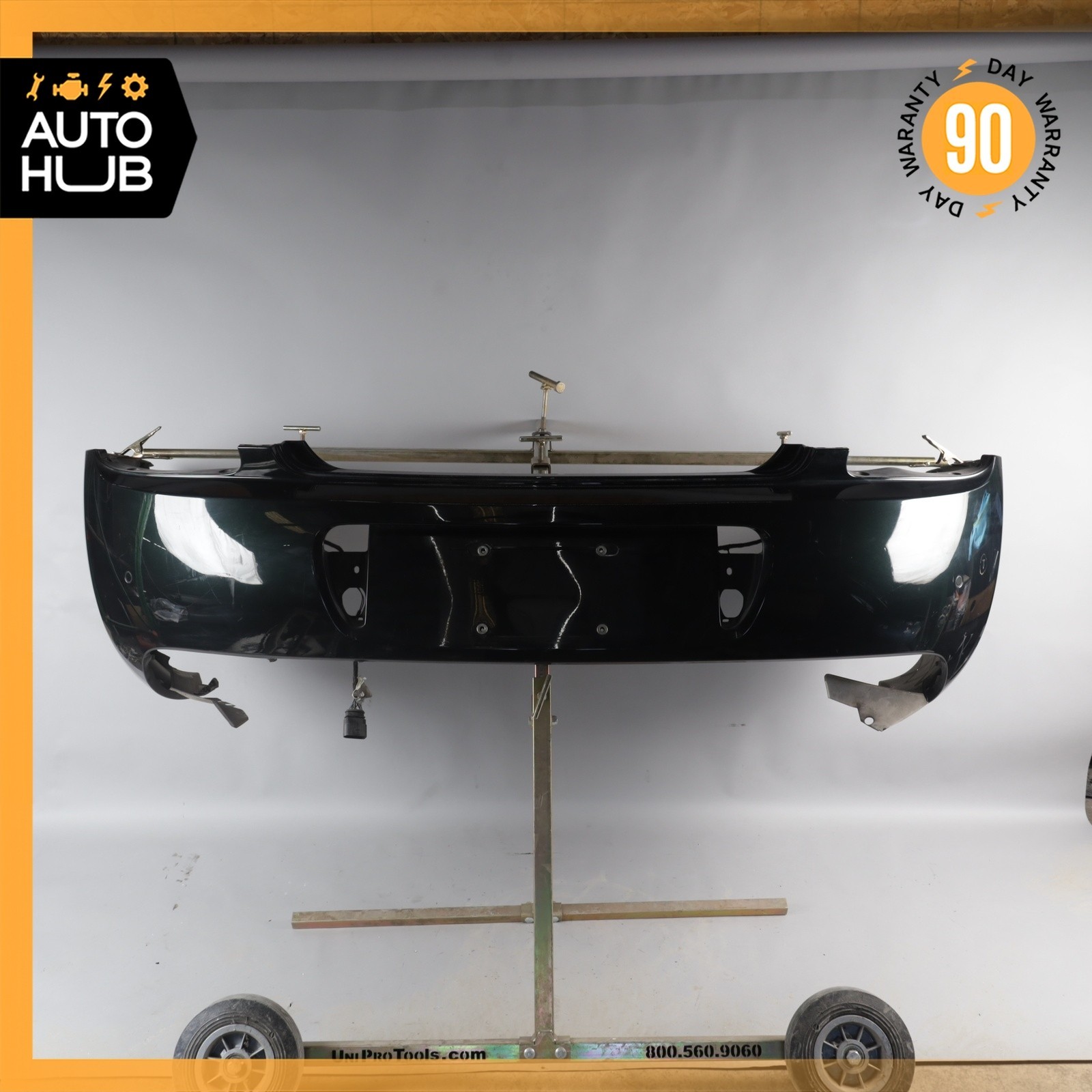 03-10 Bentley Continental GT GTC Rear Bumper Cover Assembly w/ Park Assist OEM