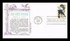 DR JIM STAMPS US COVER JOHN JAMES AUDUBON AMERICAN ARTIST FDC KHOL KRAFT