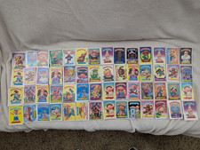 Garbage Pail Kids Cards - Lot - Errors Misprints Miscuts