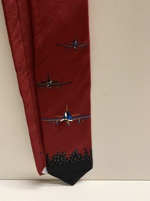  Neck Tie Private Airplane Men's Vicky Davis New York