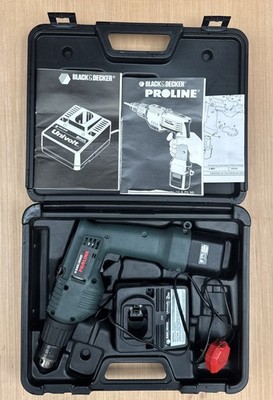 Black & Decker PL 99 Proline 12V Univolt Bohrhammer Schrauber + Akku & Ladegerät