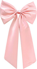 Large Pink Bow for Decorations Big Pink Ribbon Bows Banner D cor Large Bow Wall