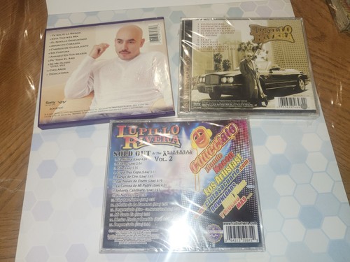 Lupillo Rivera 3 Cds Originales Musica Mexicana Corridos - Picture 2 of 5