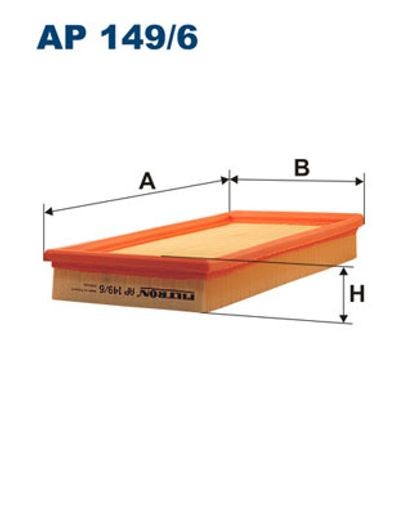 Filtron Luftfilter Ap149/6 Ap 149/6 - Bild 5