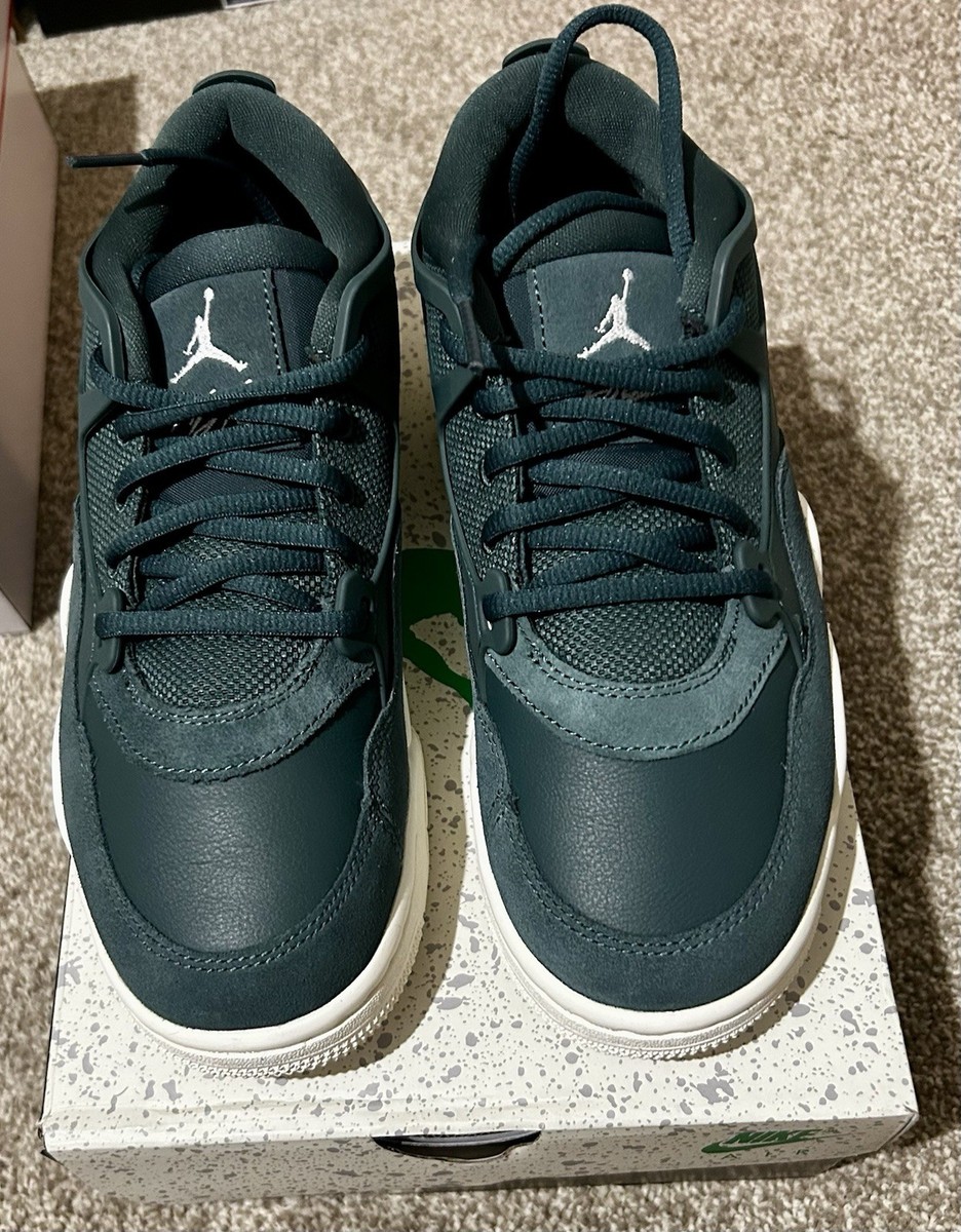 Nike Air Jordan 4 RM Oxidized Green White Leather Sneaker FQ7940