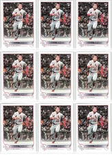 (9) Brendan Donovan Rookie Card St. Louis Cardinals Lot MLB Baseball Cards