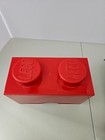 Lego Block Shaped Storage Container Red — photo 2