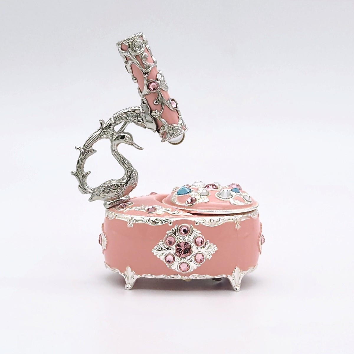 Mini Swan Crystal Pink