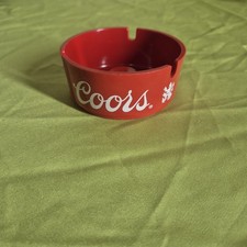 Vintage Coors Plastic Ash Tray Made In The USA