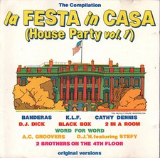CD Black Box, D.J. Tizio a.o. La Festa In Casa (House Party Vol. 1) Bull & Bu