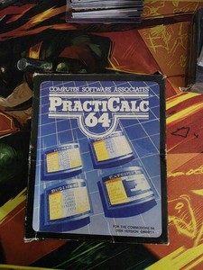 PractiCalc 64, Commodore 64, Computer Software Associate CSA - Sealed