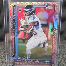 Topps 2025 Chrome Kalel Mullings Tennessee Titans Rookie #309 Rookies